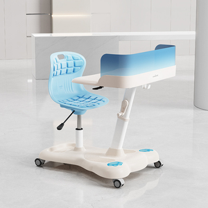 Sedia <span class=keywords><strong>da</strong></span> studio ergonomica e regolabile Tenwin 2802-8-9 rosa, vendita diretta <span class=keywords><strong>per</strong></span> studenti, bambini, scuola, casa e ufficio - Product Image 1