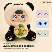 Peluche Panda Interactif Intelligent Aimmy – Chat Vocal IA Mignon, Animal en Peluche Parlant, Vente en Gros Personnalisée, Éducatif Montessori, Thème Zoo
