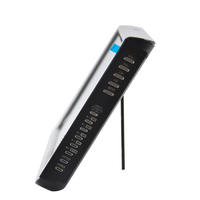 Téléviseur portable 10 pouces, charge DC 12V, téléviseur LED avec antenne DVB-T/ATSC/ISDB, port USB, carte TF