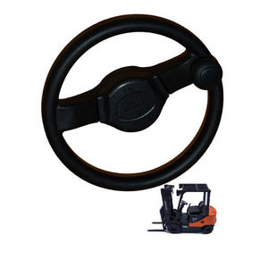 Volante Doosan para Montacargas Eléctrico Bobcat D30NXV D30NXP, 3 Radios, Plástico, Estilo Clásico, Número de Pieza ZX0004105 - Product Image 5
