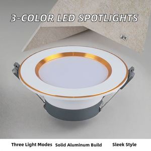 ไฟดาวน์ไลท์ 7W รุ่นใหม่ โครงอะลูมิเนียมหล่อขึ้นรูปทรงรังผึ้ง สำหรับห้องนอนและคลังสินค้าภายในอาคาร - Product Image 2