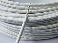 Noyau en alliage spirale à résistance personnalisée Nichrome Silicone Caoutchouc isolé Fibre de verre tressé Fil chauffant pour porte de chambre froide