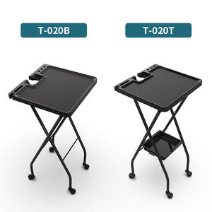 Chariot pliant de salon Chariot pliant plateau pliant plateau de perm de <span class=keywords><strong>cheveux</strong></span> de pli chariot de salon - Product Image 2