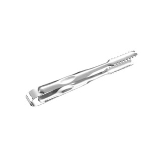 Stainless Steel Ice Tongs 201 Stainless Steel Multipurpose Barbecue Kitchen Tool For Ice Food Steak Fruit Handling - Product Image 5