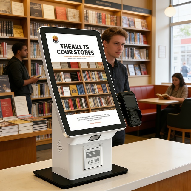 Professional Custom Floor Standing Kiosk Interactive Self-Ordering Terminal Factory Direct for Restaurant Retail Store Education