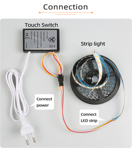 Shinechip Input 110V - 240VAC trasformatore di alimentazione 12W personalizza scatole nere con interruttore Dimmer Touch per <span class=keywords><strong>specchio</strong></span> Led - Product Image 4