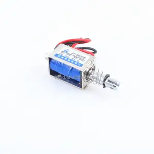 DC Frame PushプッシュプルElectromagnet JF-0630B DC6V DC12V DC24V DC36V Stroke 10ミリメートルSolenoid Suction 6N