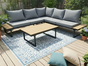 Nouveau design, <span class=keywords><strong>canapé</strong></span> en métal confortable, ensemble <span class=keywords><strong>de</strong></span> meubles <span class=keywords><strong>de</strong></span> loisirs d'extérieur avec coussins, ensemble <span class=keywords><strong>de</strong></span> <span class=keywords><strong>canapé</strong></span> loft à prix abordable - Product Image 3