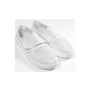 Chaussures antistatiques à double maille en PVC avec semelle en PU, chaussures de sécurité basses blanches ESD <span class=keywords><strong>pour</strong></span> atelier d'assemblage électronique - Product Image 6