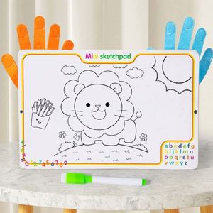 Tablero de Madera Educativo 2 en 1 de Doble Cara para Niños: Conteo con los Dedos y Bloques de Trazado de Números - Product Image 3