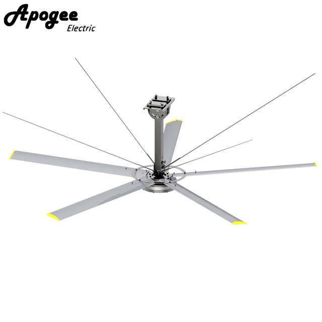 CE 8ft 10ft 12ft 14ft 16ft 18ft 20ft 24ft Giant HVLS Industrial Ceiling Fan with Smart Control