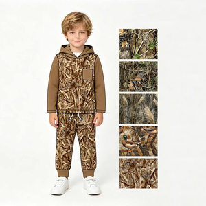 Ensemble sweat à capuche et pantalon personnalisé pour garçons, tenues de chasse d'automne, vente en gros, vêtements pour frères, vêtements pour tout-petits, boutique de vêtements pour enfants, vêtements d'usine - Product Image 1