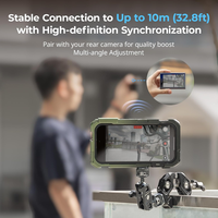 Monitor de Teléfono SmallRig con Control Inalámbrico, Monitor de Video Inalámbrico 1080P con Soporte de Zapata Fría 4850