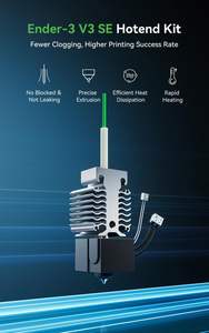 Creality <span class=keywords><strong>Ender</strong></span>-<span class=keywords><strong>3</strong></span> V3 Se Hotend Kit, <span class=keywords><strong>Buse</strong></span> en alliage de cuivre (pas de colmatage, étanche, extrusion précise) - Product Image 2