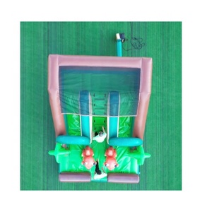 Castillo Inflable Comercial de PVC para Interiores/Exteriores, Combinación de Tobogán y Trampolín, 6x4x5M, Aventura, Personalizado por Fábrica QY, Venta Caliente - Product Image 2