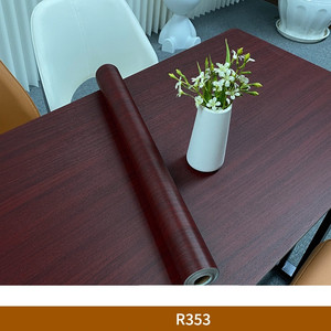 Rouleau <span class=keywords><strong>de</strong></span> papier peint auto-adhésif effet bois, vinyle épaissi à texture réaliste pour la rénovation <span class=keywords><strong>de</strong></span> placards, armoires et meubles - Product Image 6