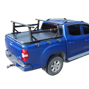 แร็คหลังคาแบบปรับได้สำหรับรถกระบะ 4x4 ยี่ห้อ Universal สำหรับ Hilux Revo 2023 Isuzu Dmax Canop พร้อมบันไดและแร็คบรรทุกสัมภาระบนกระบะ - Product Image 3