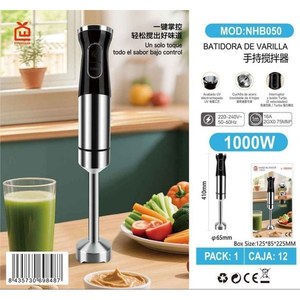 Mixeur Plongeant NHB050 1000W en Acier Inoxydable pour Cuisine - Product Image 3