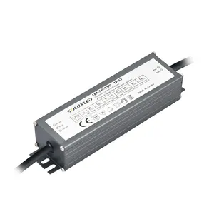 Transformador LED impermeable IP67 para exteriores, 50W, 350mA