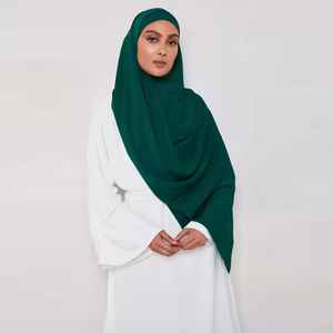 Proveedor de Hijabs Sharut, Hijab Islámico de Malasia, Hijab Coreano de Chifón, Chal de Lujo, Bufanda de Chifón de Seda Premium Musulmana, Bufanda Hijab de Seda <span class=keywords><strong>Medina</strong></span> - Product Image 6