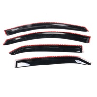 Visera de puerta de coche Protector de ventana Accesorios de coche Alta calidad 4 Runner Rain Guard