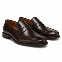 Chaussures en cuir de style Old Money haut de gamme, chaussures habillées en cuir de style Old Money, chaussures formelles classiques minimalistes de qualité supérieure, élégantes pour les affaires