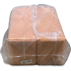 Gen Durable Meat <b>Trays</b> 200/Carton 9PYEL <b>Plastic</b> 12.25 X 9.25 X 0.62 Inches - Product Image 1