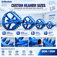 Drillsoltek Ouvre-trou de forage directionnel à hélice de récupération pour l'élargissement de conduites et de canalisations sans tranchée