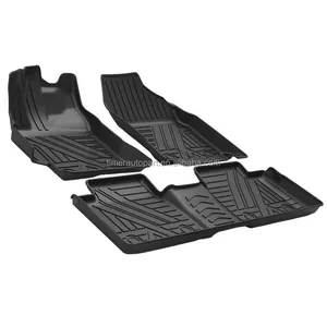 Hot Sale Tpe Plastic Black Color All Weather Car Auto Floor Mats For 2010 2021 2017 Toyota Corolla /Corolla Cross 2007-2022