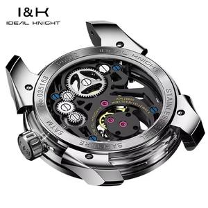 Envío Directo, Reloj IDEAL KNIGHT con Tourbillon Real, Reloj Mecánico de Lujo para Hombre con Diseño de Araña Luminoso y Esqueletizado de Alta Gama - Product Image 2