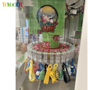 Eğlence parkı sikke işletilen hediye oyunu makine oyuncak otomat Arcade kelepçe ödül oyun makinesi klip hediye oyun makinesi - Product Image 6