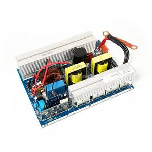 Dc 12v 24v 48v için AC 110v 220v 1000Watt invertör saf sinüs dalgası 1000w invertör pcb devre sinüs dalga