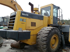 Chargeur frontal Komatsu WA470 d'occasion de qualité professionnelle, capacité de charge nominale de 15 tonnes, moteur CAT, système de contrôle avancé, fonctionnement précis - Product Image 6