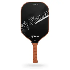 TITANIUM Charged Surface Technology Increased Power & Feel Fully Encased Carbon Fiber Pickleball Paddle