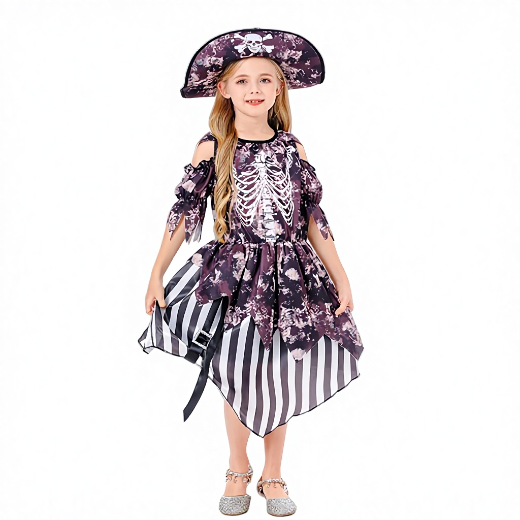 Cosplay pirate costume-womens version with hat