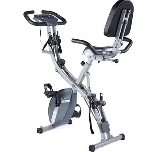 Factory Directly Sale Indoor X Bike Portable Home Fitness Use Manual Folding Exercise Bike