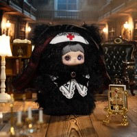 100% Asli MayMei Winter Weird Vinyl Plush Keychain Series Blind Box, Kotak Lengkap, Figur Koleksi, Mainan Trendi