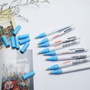 Marqueur de craie liquide effaçable à sec personnalisé de vente chaude <span class=keywords><strong>pour</strong></span> écrire <span class=keywords><strong>sur</strong></span> des tableaux blancs tableaux noirs écriture de Windows LED - Product Image 5