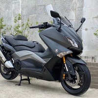 Kit de carénage complet pour moto Yamaha T-MAX 530 ABS en plastique noir sans balais, utilisé, 2015-2016