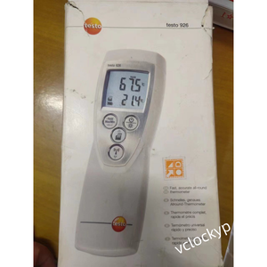Testo 926 <b>Temperature</b> Gauge a 2846/51 Used - Product Image 1