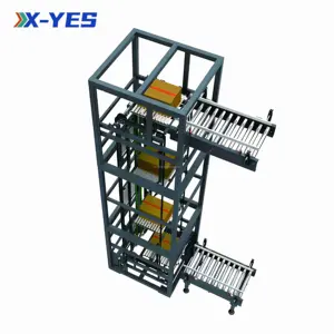 X-YES High Efficiency Carton Vertical Lifting Box Elevator Conveyor Machine