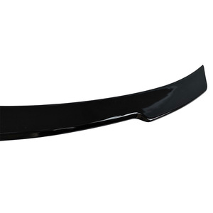 Mercedes-Benz E-Class W213 Rear Spoiler Black ABS Carbon Fiber Look Rear Bumper Lip 2016-2021 - Product Image 2