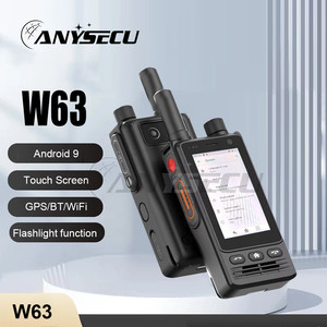 IP68 anysecu W63 4 gam Mạng đài phát thanh, Real PTT & zello PTT PoC đài phát thanh, Android điện thoại di động, toàn cầu cuộc gọi vô tuyến không dây - Product Image 3