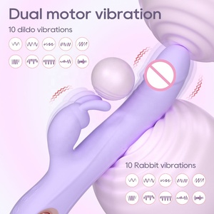 Tavşan yapay penis vibratör 10 titreşim <span class=keywords><strong>5</strong></span> sokmak modları kadın mastürbasyon G Spot vajina klitoral stimülatörü seks oyuncakları kadınlar için - Product Image 3