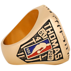 Bague de championnat des Detroit Pistons 1990, unisexe, en alliage, pour homme, vente en gros directe d'usine, en stock, bagues de champions personnalisées - Product Image 3