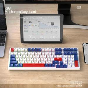 Attack Shark K98 OEM Mechanical Gaming Keyboard RGB Backlit 100 Keys <b>Wireless</b> Triple Mode Multimedia Anti-Ghosting Mechanical Ke - Product Image 3