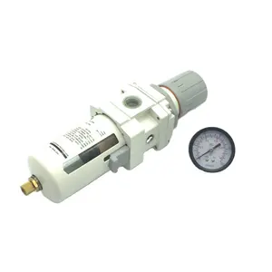 Regolatore pneumatico tipo SMC trappole per acqua AW serie AW2000-5000 trattamento sorgente filtro aria unità FRL corpo bianco