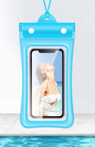 Pochette Étanche Portable d'Été pour Smartphones Plage Sous l'Eau, <span class=keywords><strong>Coque</strong></span> Téléphone Étanche IPX8, 3 Plis, Logo Personnalisable - Product Image 6