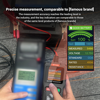 Nouveau testeur de batterie de voiture BT105 12V 24V CCA, analyseur de batterie automobile, outil de test du système de démarrage et de charge pour toutes les voitures, camions et SUV