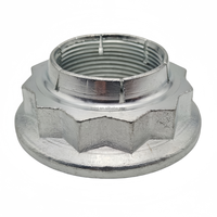 Carbon Steel Hex Nut Fastener with Zinc Plated Finish for Automobile Use